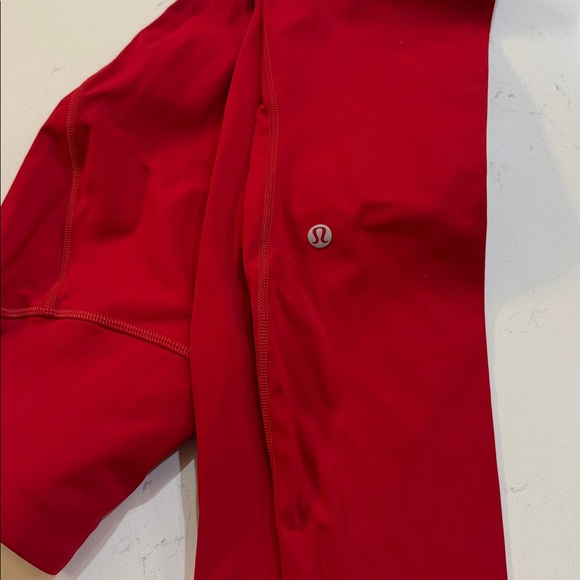 Lululemon Red Leggings - Picture 3 of 3